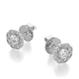 Kolczyki z brylantami białe złoto AJK_028